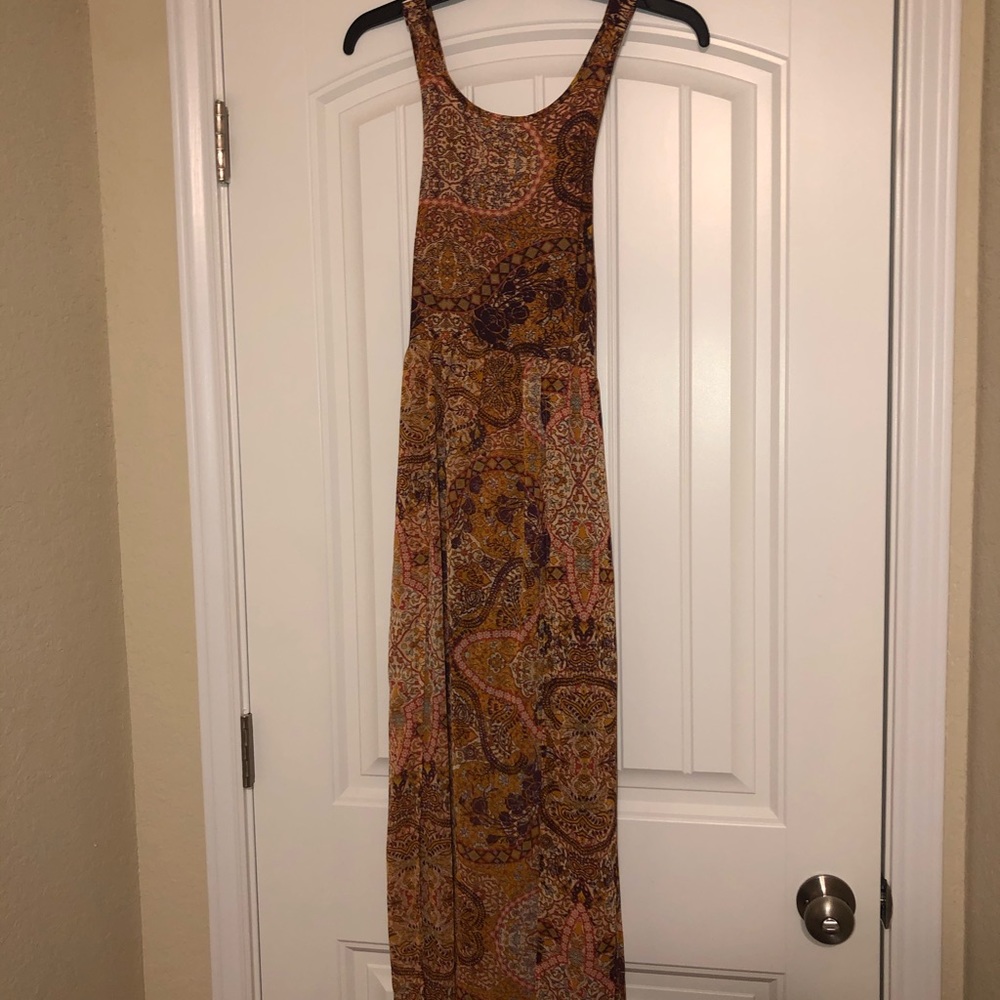 Super cute pattern long dress